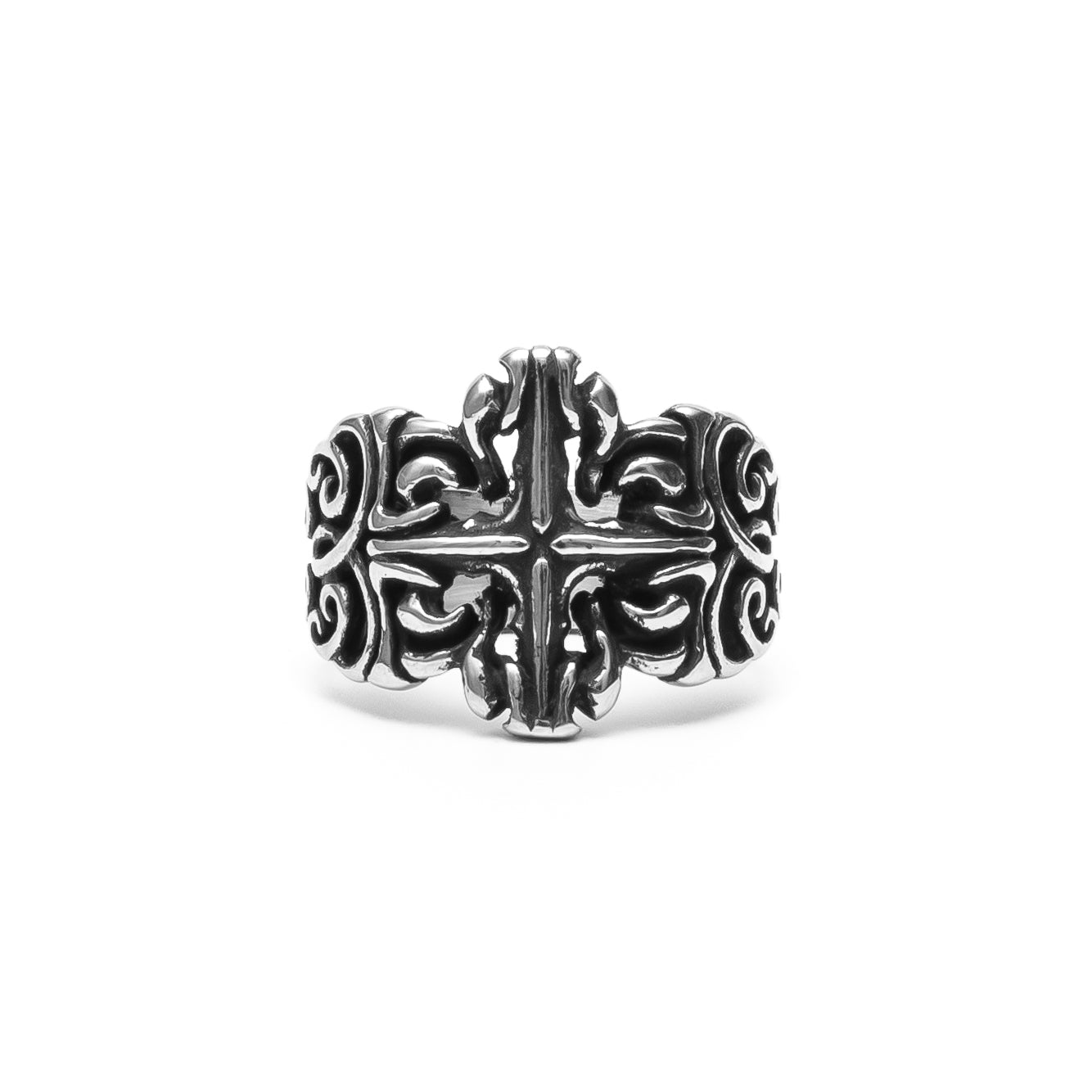 Cathedral Cross Ring