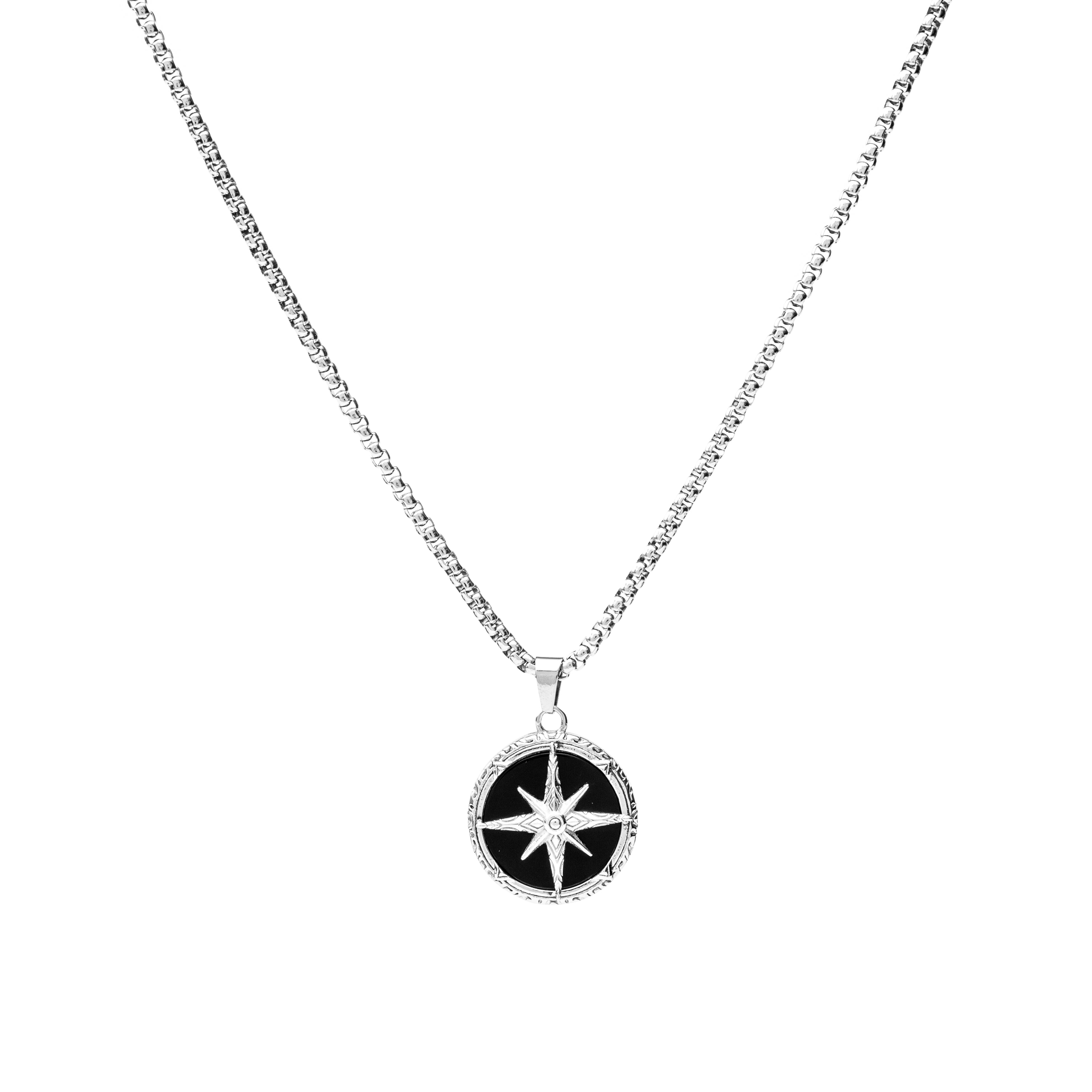 Blackstar Compass Pendant