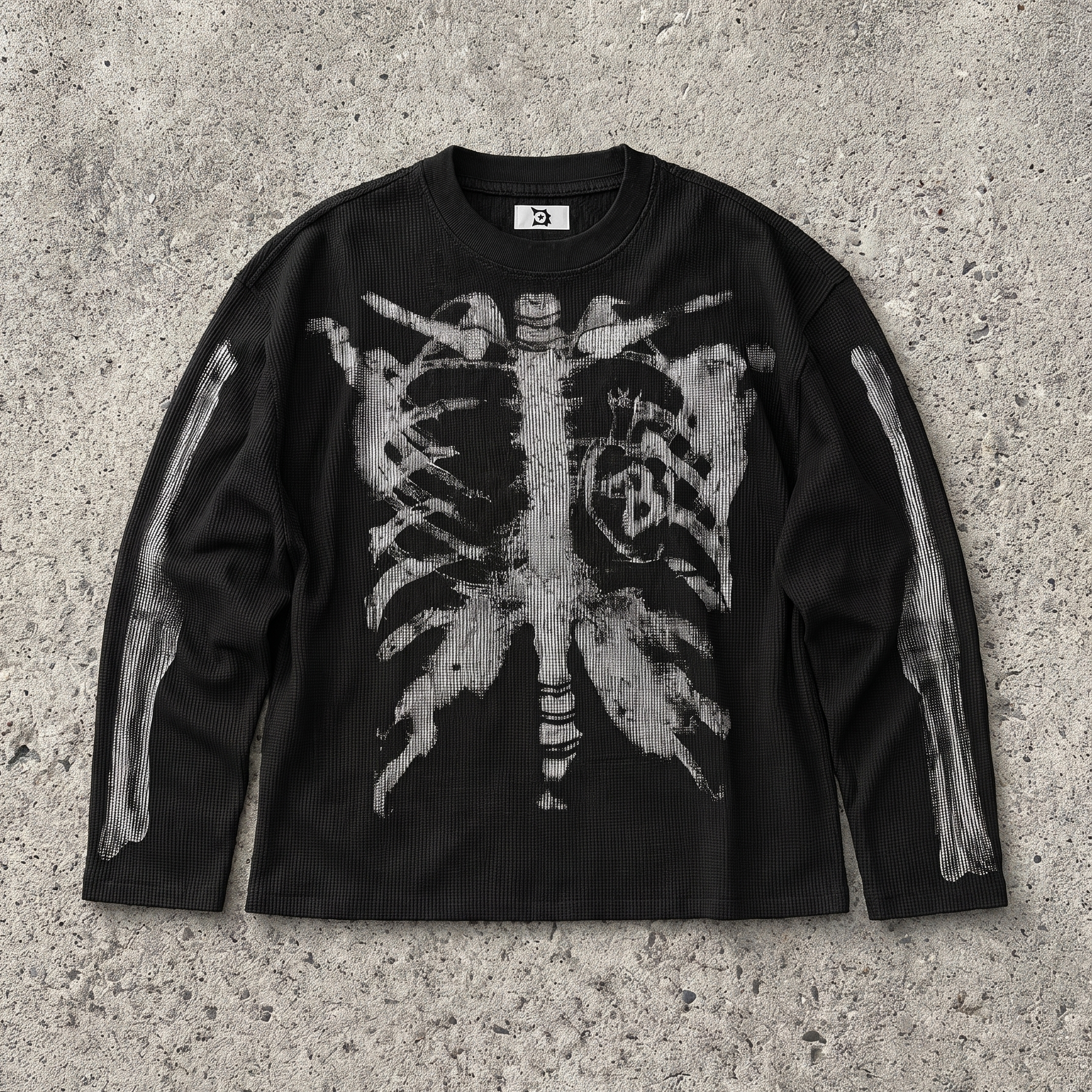 Bare Bones Waffle Tee